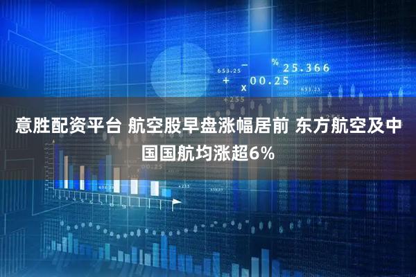 意胜配资平台 航空股早盘涨幅居前 东方航空及中国国航均涨超6%